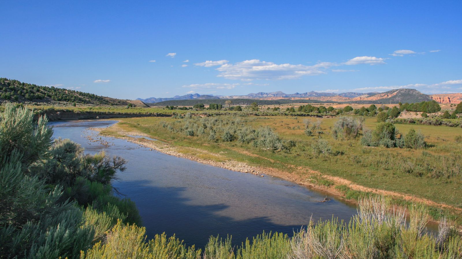 Sevier River in Utah